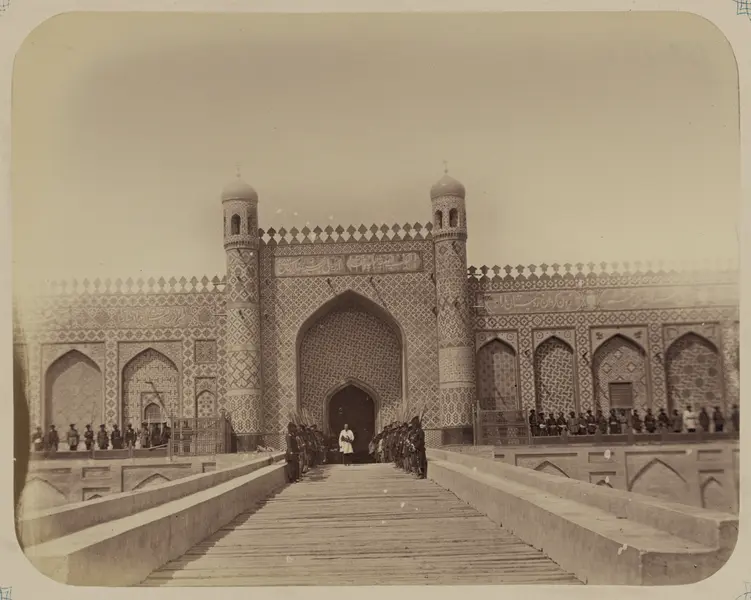 Xudoyorxon saroyi — 1871–1872-yillardagi surat («Turkiston albomi»)
