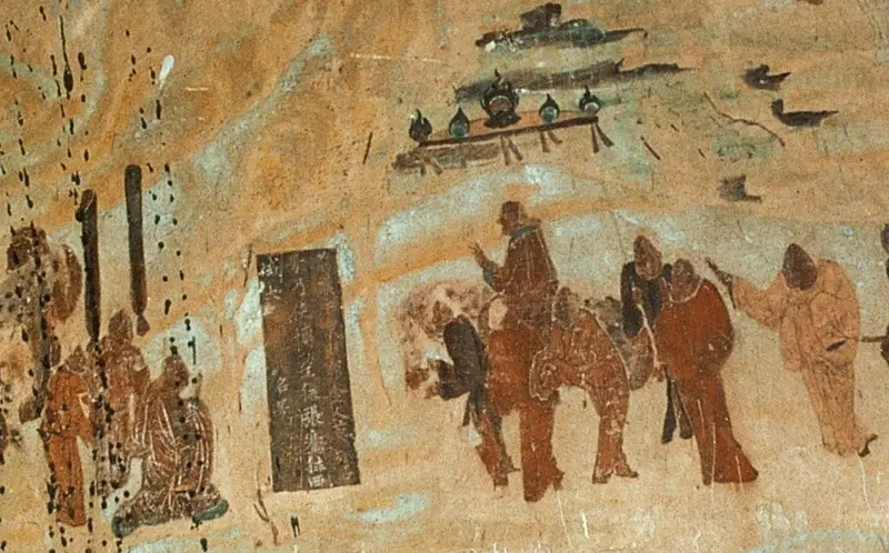 Chjan Szyan safari — Mogao g'orlari devoriy surati